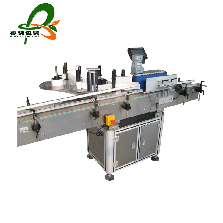 Automatic vertical labeling machine