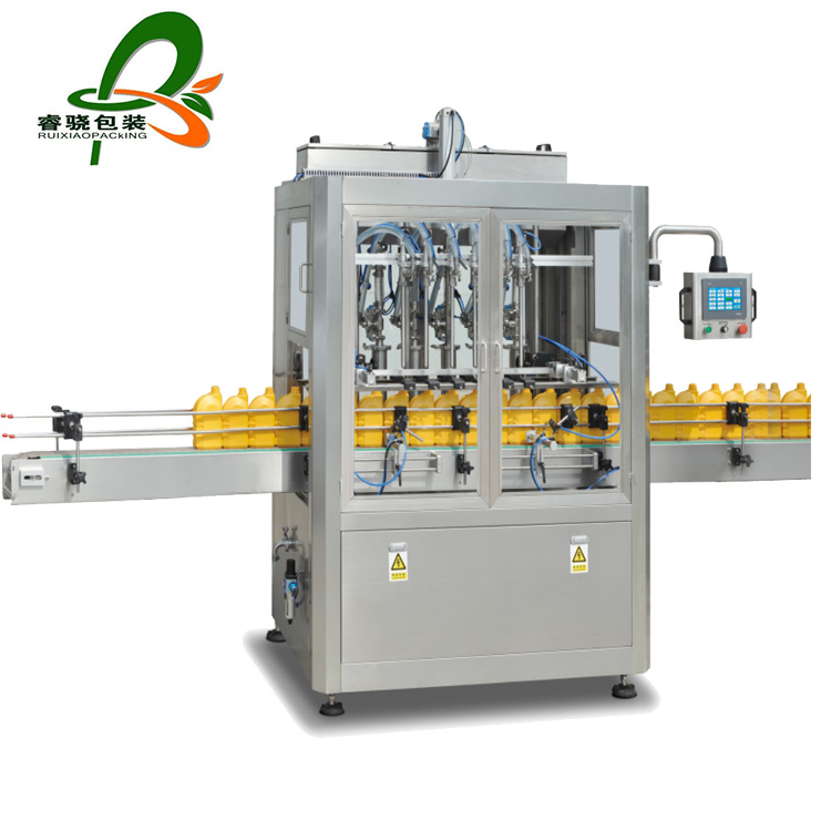 Auto Multi-head Motor Oil Filling Machine