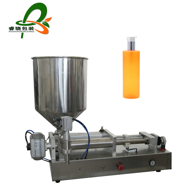 Semi-automatic body lotion Filling Machine