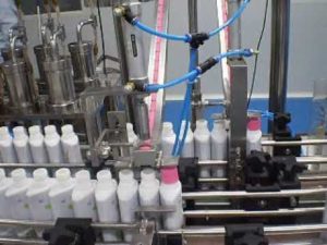 two line filling , snap&capping machine clip